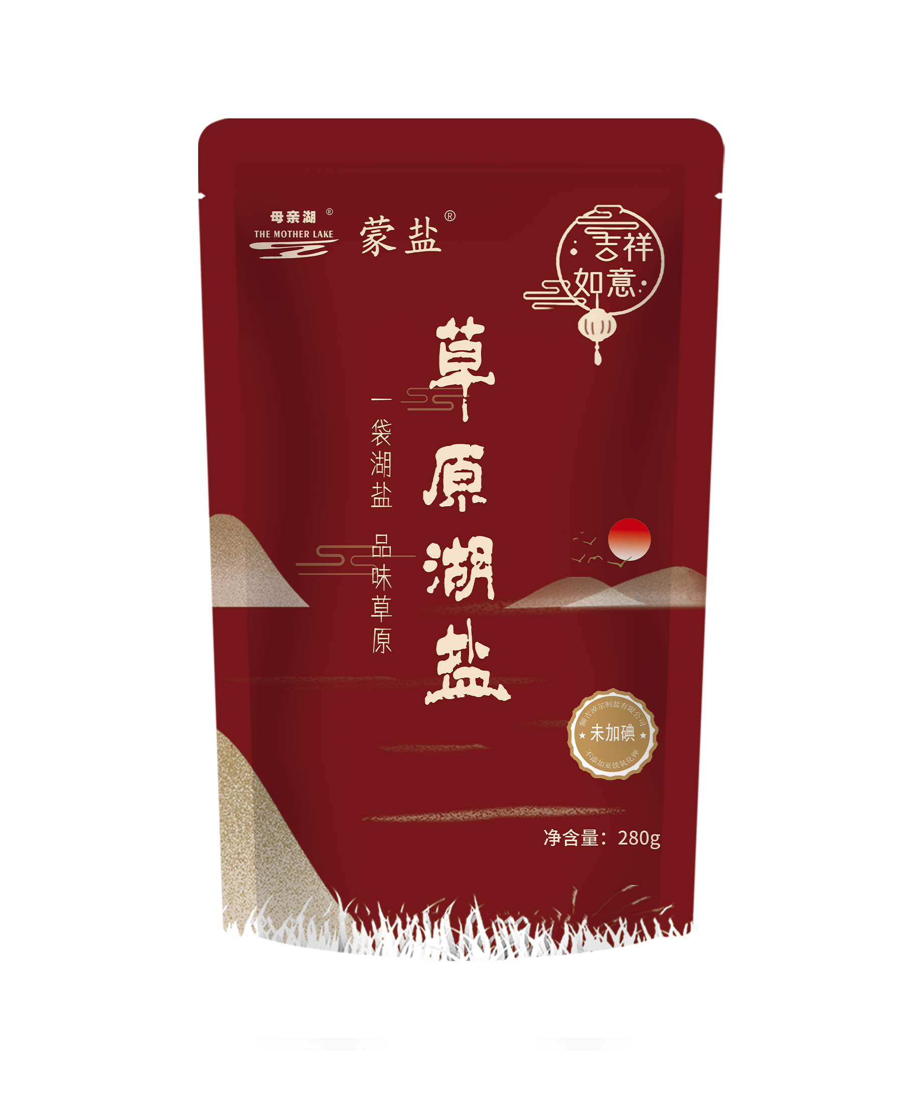 蒙鹽母親湖草原湖鹽節慶版（未加碘）